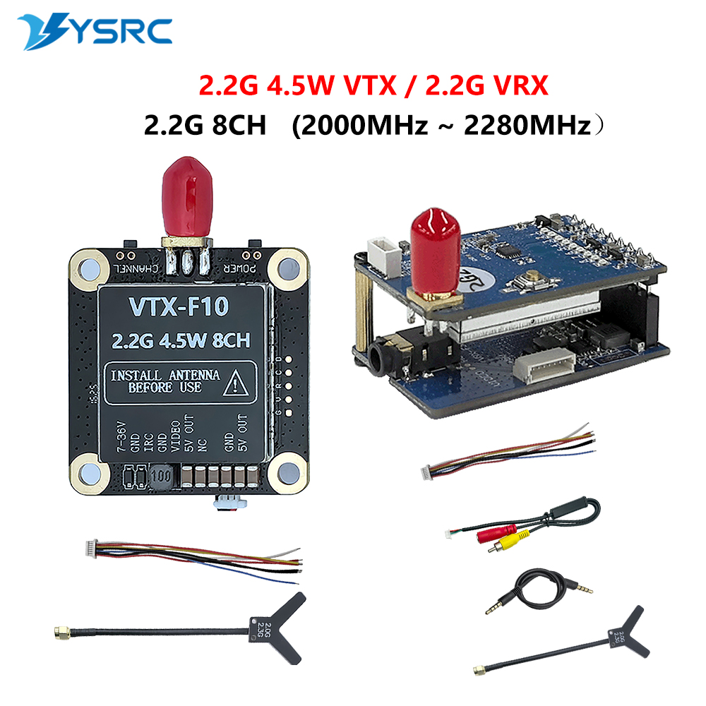 2.0-2.2G 4.5W VTX 8CH FPV Vide - огляд і ціна Fpv Drone Vtx