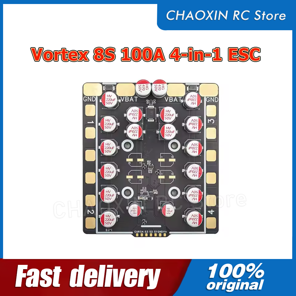 Vortex 8S 100A 4-in-1 ESC BLS  - огляд і ціна Fpv Drone Esc