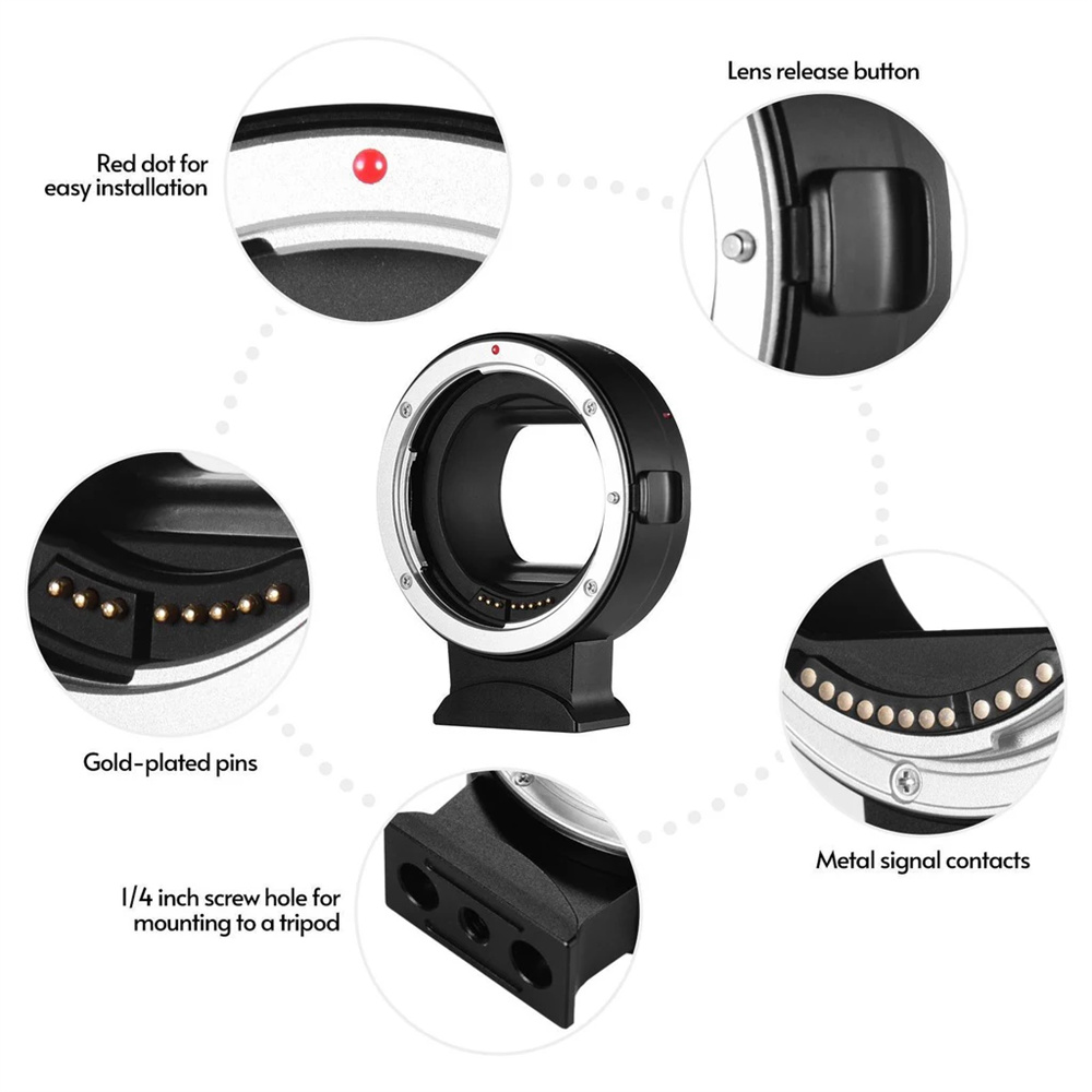 EOS R Mount Adapter EF/EF-S Le - огляд і ціна Canon Camera Eos R50