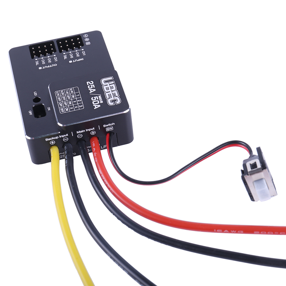 Hobbywing UBEC 25A HV 3-18S Mo - огляд і ціна Fpv Drone Esc