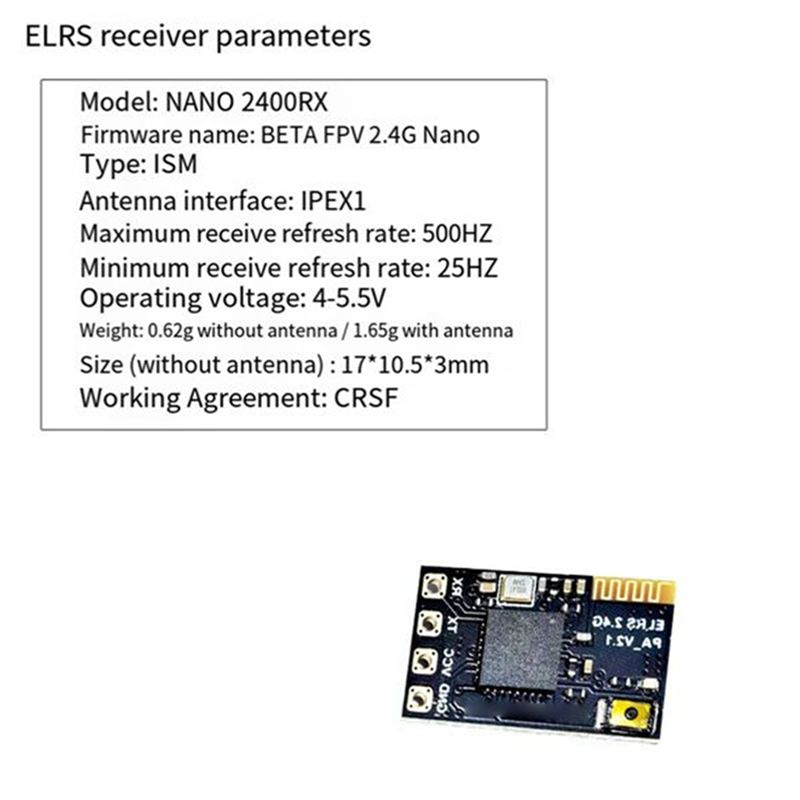 CYGJ-10PCS ELRS 2.4Ghz Receive - огляд і ціна Fpv Drone Antenna